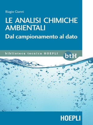 cover image of Le analisi chimiche ambientali